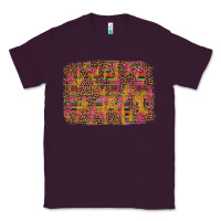 Plum cinco de mayo leopard glitter Classic Tee - Artiststas