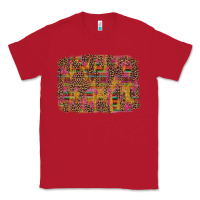 Red cinco de mayo leopard glitter Classic Tee - Artiststas