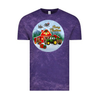 Cloud Purple merry christmas small town christmas ornament Vintage Tee - BundleAndBundleShop
