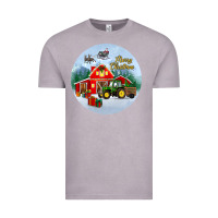 Vintage Zinc merry christmas small town christmas ornament Vintage Tee - BundleAndBundleShop