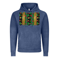 Vintage Denim Christmas brush stoke Vintage Hoodie - JahusDesignShop