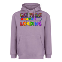 Lavender Western Gay Pride Loading LGBTQ+ Heavyweight Hoodie - BundleAndBundleShop