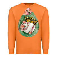 Carrot baseball and western roses teardrop  6 Premium Sweatshirt - BundleAndBundleShop