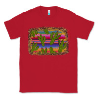 Red cinco de mayo leopard frame Classic Tee - Artiststas