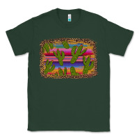Sports Green cinco de mayo leopard frame Classic Tee - Artiststas