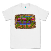 White cinco de mayo leopard frame Classic Tee - Artiststas