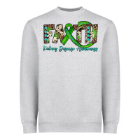 Heather Grey faith kidney disease awareness Heavyweight Sweatshirt - JahusDesignShop