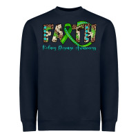 Navy faith kidney disease awareness Heavyweight Sweatshirt - JahusDesignShop