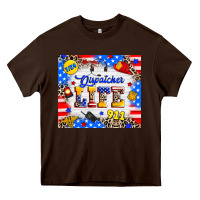 Chocolate Brown dispatcher life Heavy Core Tee - RanaPortraitStore