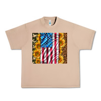 Burro american realistic flag Urban Heavy Tee - AdoDesignShop