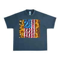 American Realistic Flag Urban Heavy Tee | Teevron