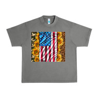 Tornado american realistic flag Urban Heavy Tee - AdoDesignShop