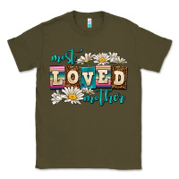 Army Green most loved mother Classic Tee - AdoDesignShop