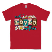 Red most loved mother Classic Tee - AdoDesignShop