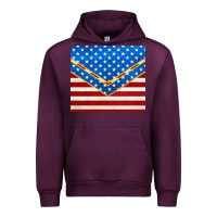 Mauve Wine glitter american flag Urban Hoodie - TumblerDesignByShophia