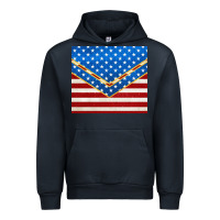 Navy glitter american flag Urban Hoodie - TumblerDesignByShophia