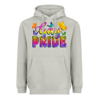 Moon Dust Gay Pride With Butterfly Heavyweight Hoodie - BundleAndBundleShop
