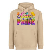 Mushroom Gay Pride With Butterfly Heavyweight Hoodie - BundleAndBundleShop