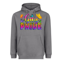 Storm Gay Pride With Butterfly Heavyweight Hoodie - BundleAndBundleShop