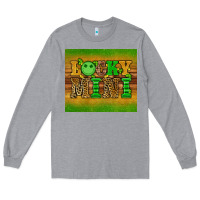 Heather Grey st patricks day lucky mini Long Sleeve Tee - Artiststas
