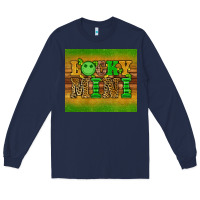 Navy st patricks day lucky mini Long Sleeve Tee - Artiststas