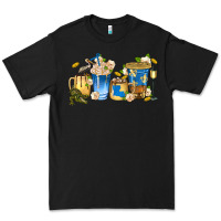 Black louisiana coffee cups Premium Tee - texasbilliewilder