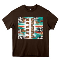 Chocolate Brown customized mama Heavy Core Tee - RanaPortraitStore