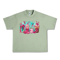 Oil Green breast cancer  coffee cups Urban Heavy Tee - AdoDesignShop