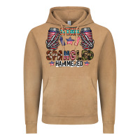 Vintage Camel star spangled hammered Vintage Hoodie - CowhideDigitalArt
