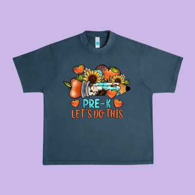 Pre K Let's Do This Urban Heavy Tee Designed By Jahusdesignshop