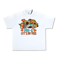 White pre k let's do this Urban Heavy Tee - JahusDesignShop