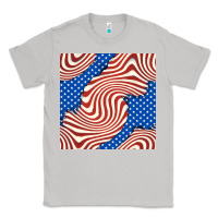 Moon Dust american flag seamless pattern Classic Tee - BundleAndBundleShop