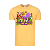 Vintage Mustard mardi gras rca resident care assistant Vintage Tee - AdoDesignShop