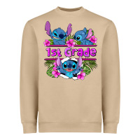 Mushroom preview flower stitch 1st grade Heavyweight Sweatshirt - AdoDesignShop