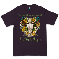 Plum love you till my lungs give out i aint lying Premium Tee - texasbilliewilder