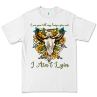 White love you till my lungs give out i aint lying Premium Tee - texasbilliewilder