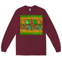 Burgundy st patricks day lucky mama Long Sleeve Tee - Artiststas