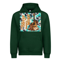 Forest Green fueled by coffee and country music Urban Hoodie - TumblerDesignByShophia
