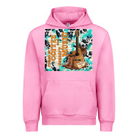 Fuchsia Pink fueled by coffee and country music Urban Hoodie - TumblerDesignByShophia