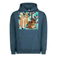 Pigment Midnight Navy fueled by coffee and country music Urban Hoodie - TumblerDesignByShophia