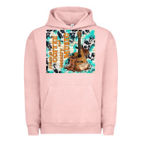 Pigment Salmon fueled by coffee and country music Urban Hoodie - TumblerDesignByShophia