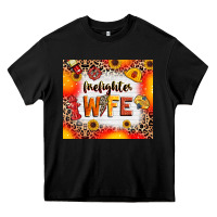 Black firefighter wife Heavy Core Tee - RanaPortraitStore