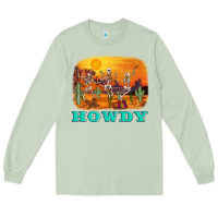 Matcha western skeleton Long Sleeve Tee - AdoDesignShop