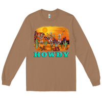 Toasted Coconut western skeleton Long Sleeve Tee - AdoDesignShop