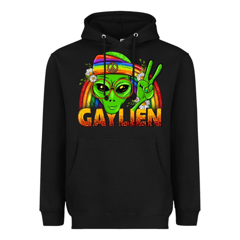 Gaylien Lgbtq Pride Heavyweight Hoodie by BundleAndBundleShop | Teevron