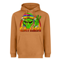 Meerkat Gaylien LGBTQ Pride Heavyweight Hoodie - BundleAndBundleShop