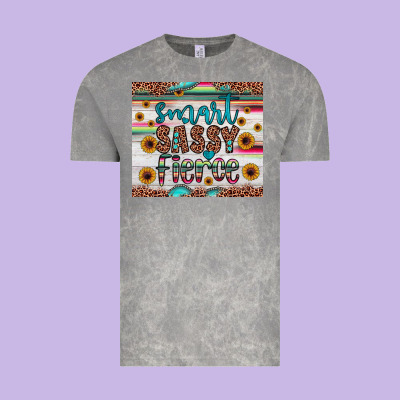 Smart  Sassy Fierce Vintage Tee Designed By Jahusdesignshop