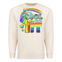 Sandshell Lgbtq İ'm Cool With İt Premium Sweatshirt - BundleAndBundleShop