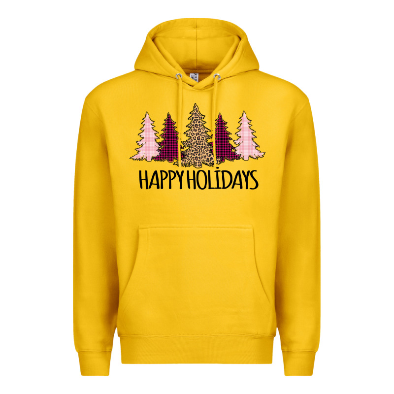 Happy Holidays Tree Premium Hoodie by Bettercallsaul | Teevron