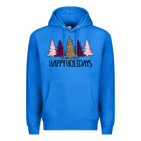 True Royal Happy Holidays Tree Premium Hoodie - Bettercallsaul